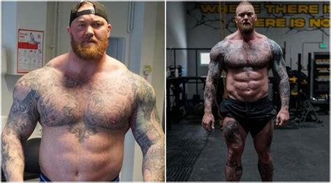 ‘From 205 to 155kg’: Game of Thrones actor Hafþór Björnsson on .